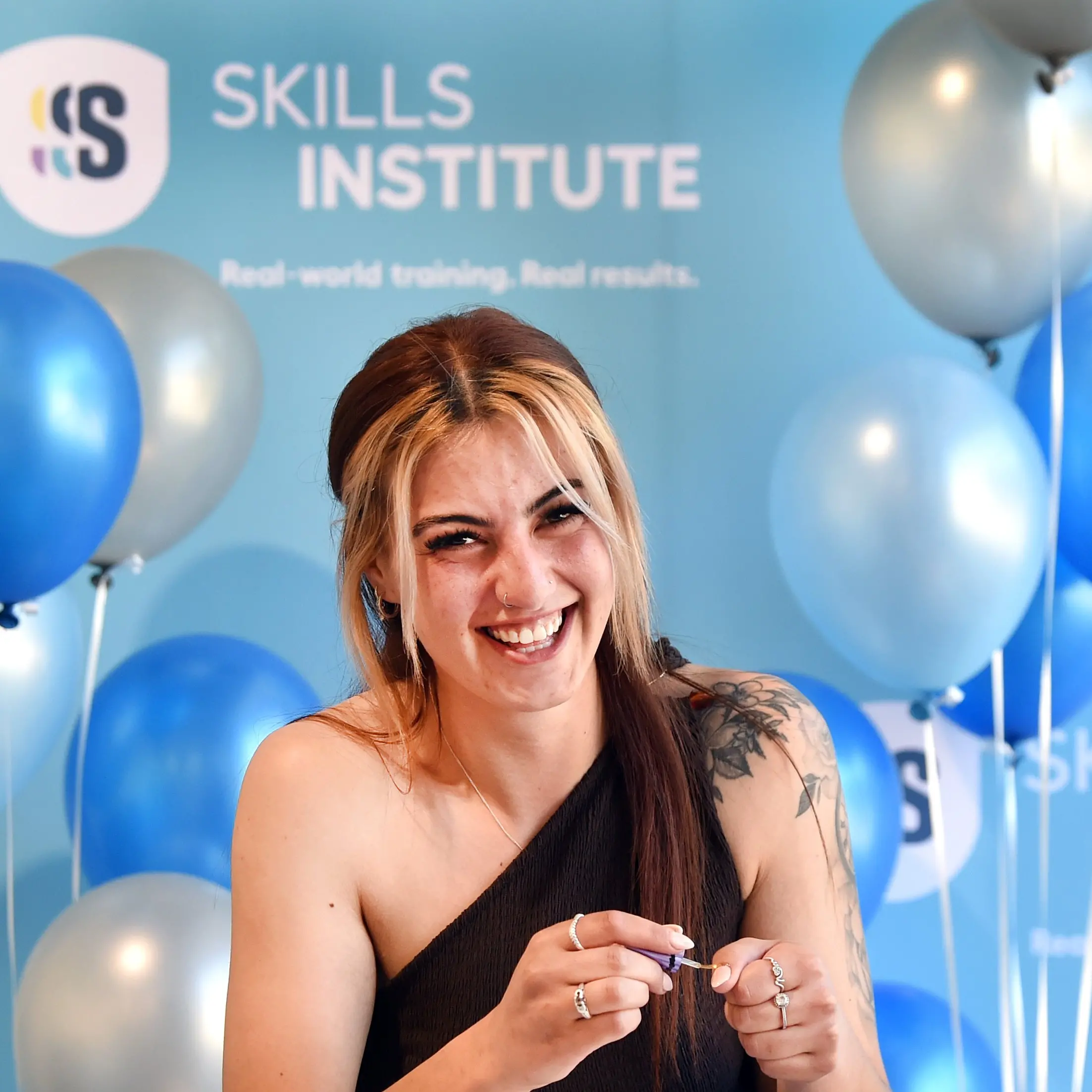 In pursuit of a dream career — nailed it!