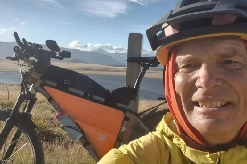 Ian Huntsman died of his injuries in March after driver Tyson Stechman made contact with his bike while overtaking in Sumner. Photo: Supplied