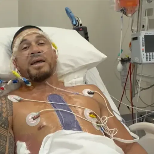 'I thought I wasn't going to make it' - chance find leads to lifesaving surgery for Sonny Bill Williams