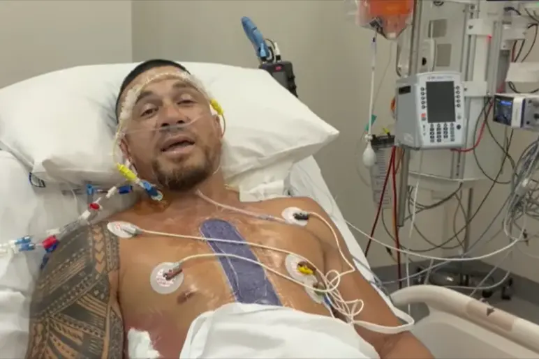 <p>Sonny Bill Williams reveals in a YouTube video that he has had open-heart surgery. Photo: Screenshot / YouTube</p>\\n