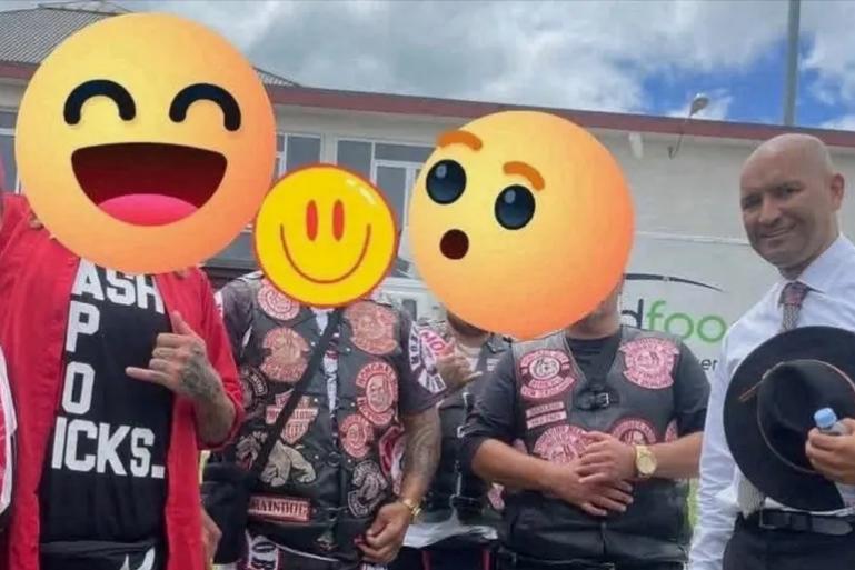 Luxon, Mitchell defend Potaka after photo with gang members emerges