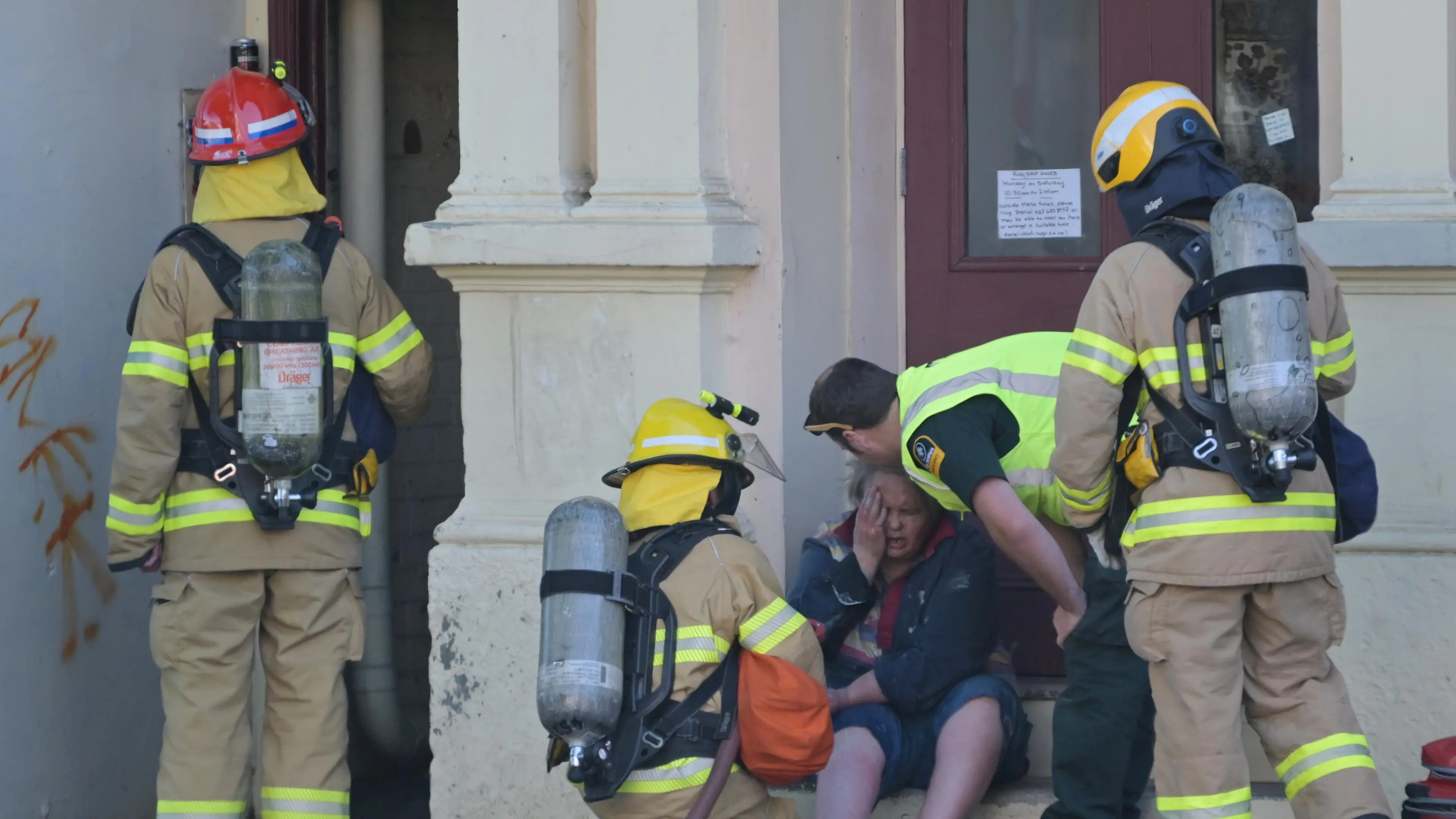 Woman treated for smoke inhalation after fire breaks out in Dunedin’s Princes St
