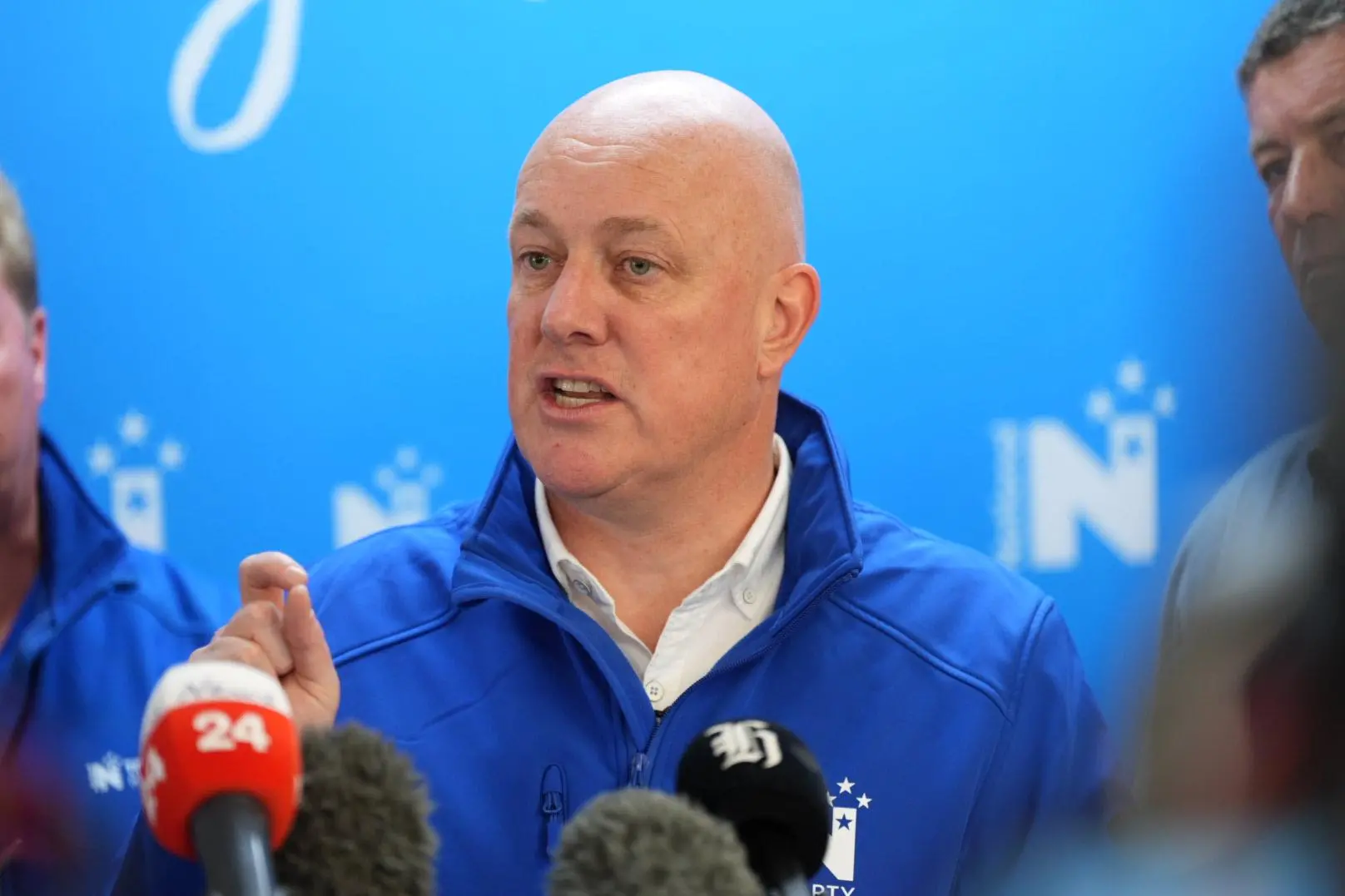 <p>National leader Christopher Luxon. Photo: RNZ&nbsp;</p>\\n