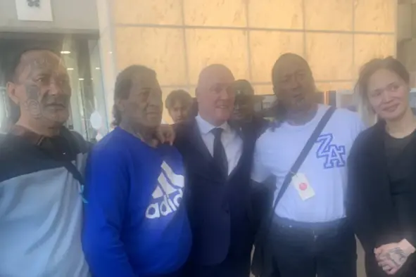 Luxon warns not all gang photos are the same after photos with Black Power members surface