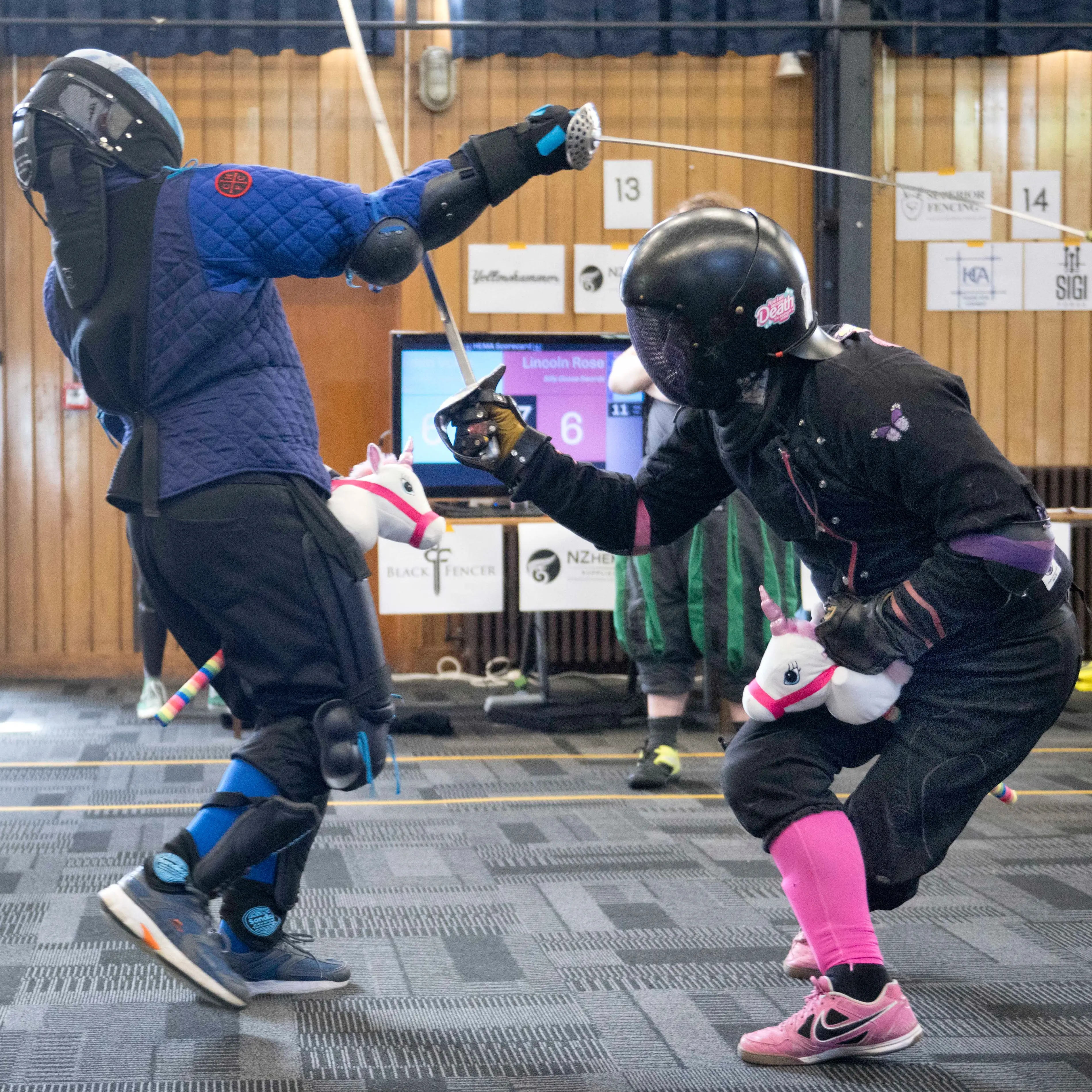 ‘Mind-numbingly fun’: Combatants trade blows at Dunedin ‘skirmish’
