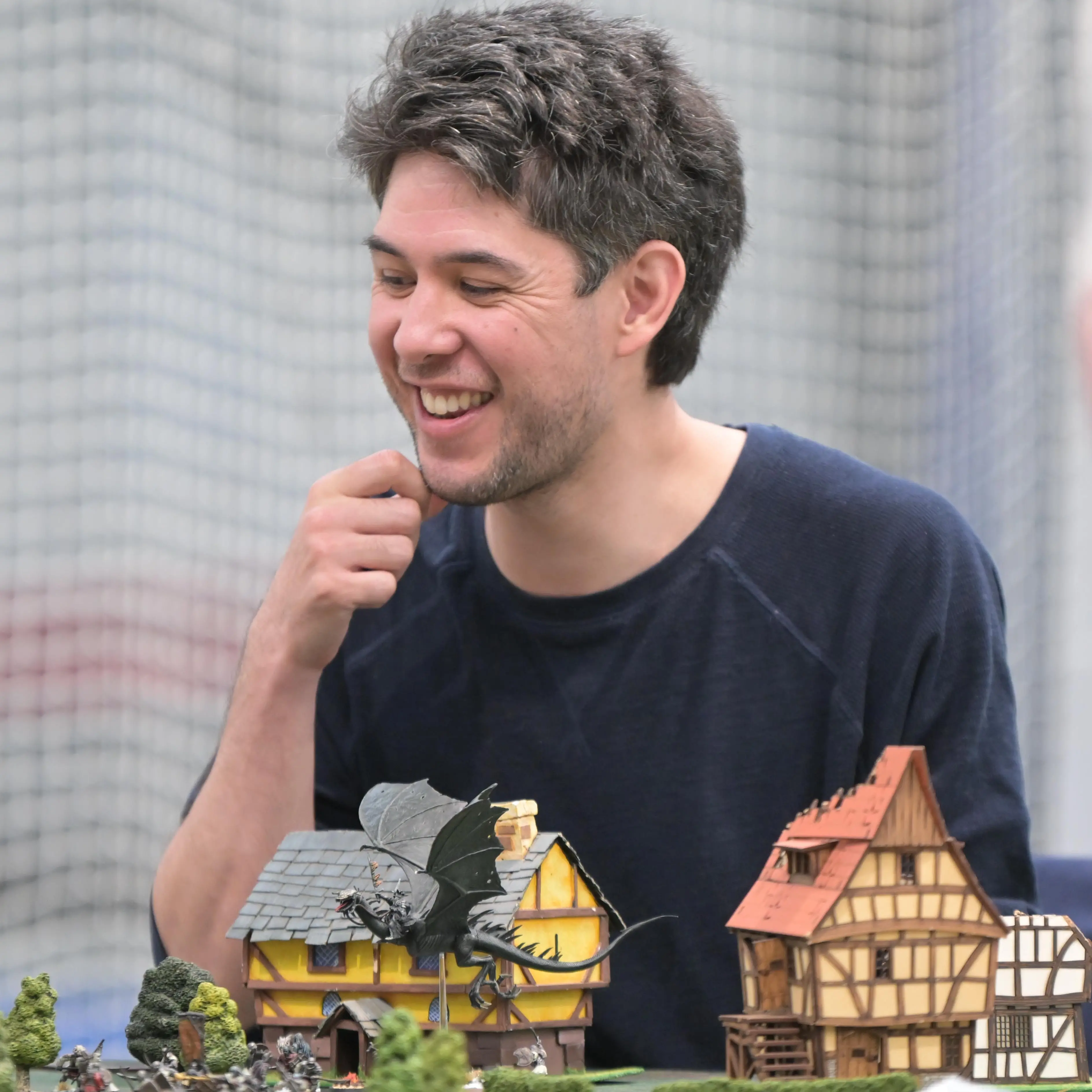 Battles, on the small scale, take Edgar Centre by storm