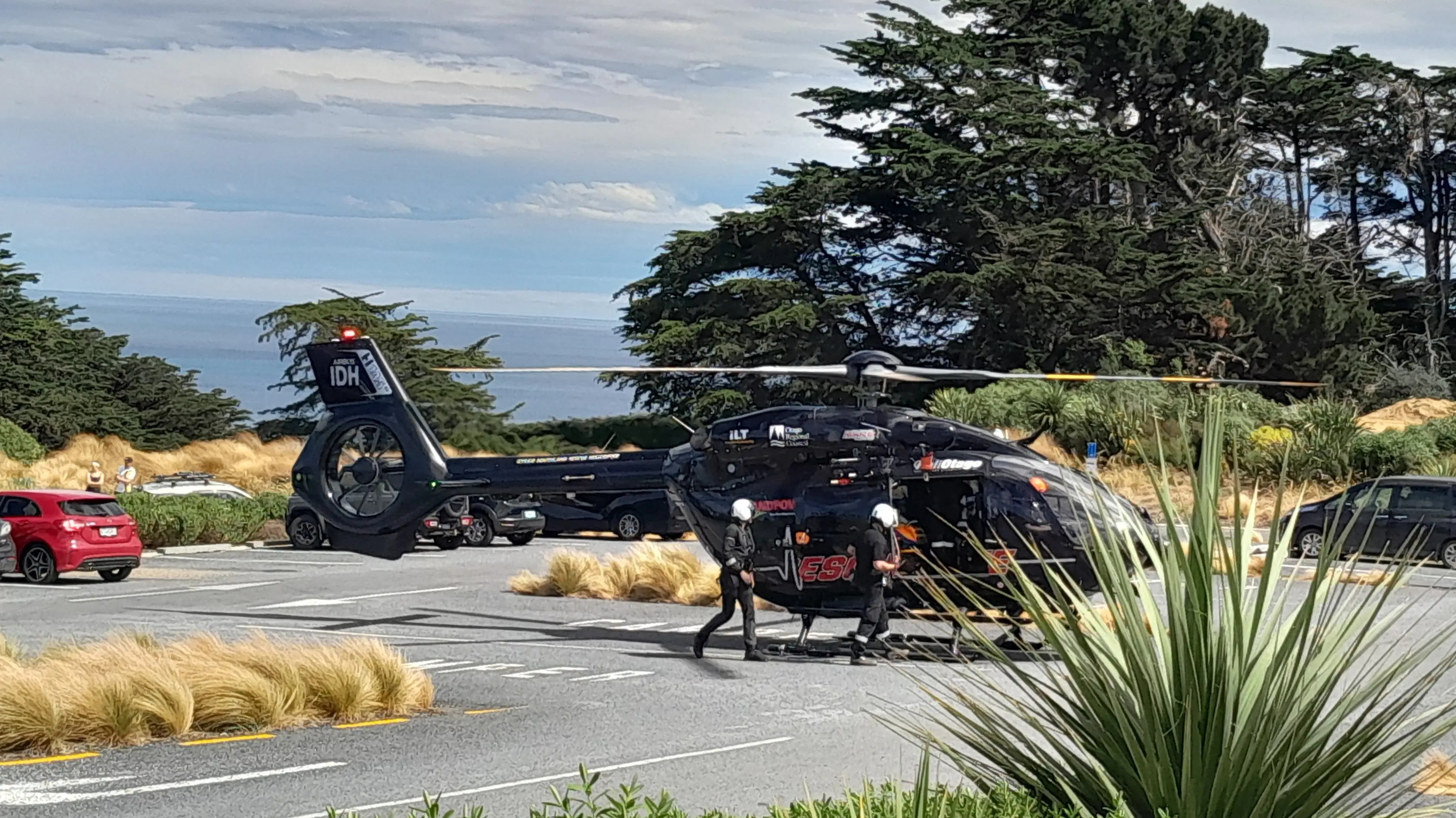 One flown from Dunedin beach with serious injuries