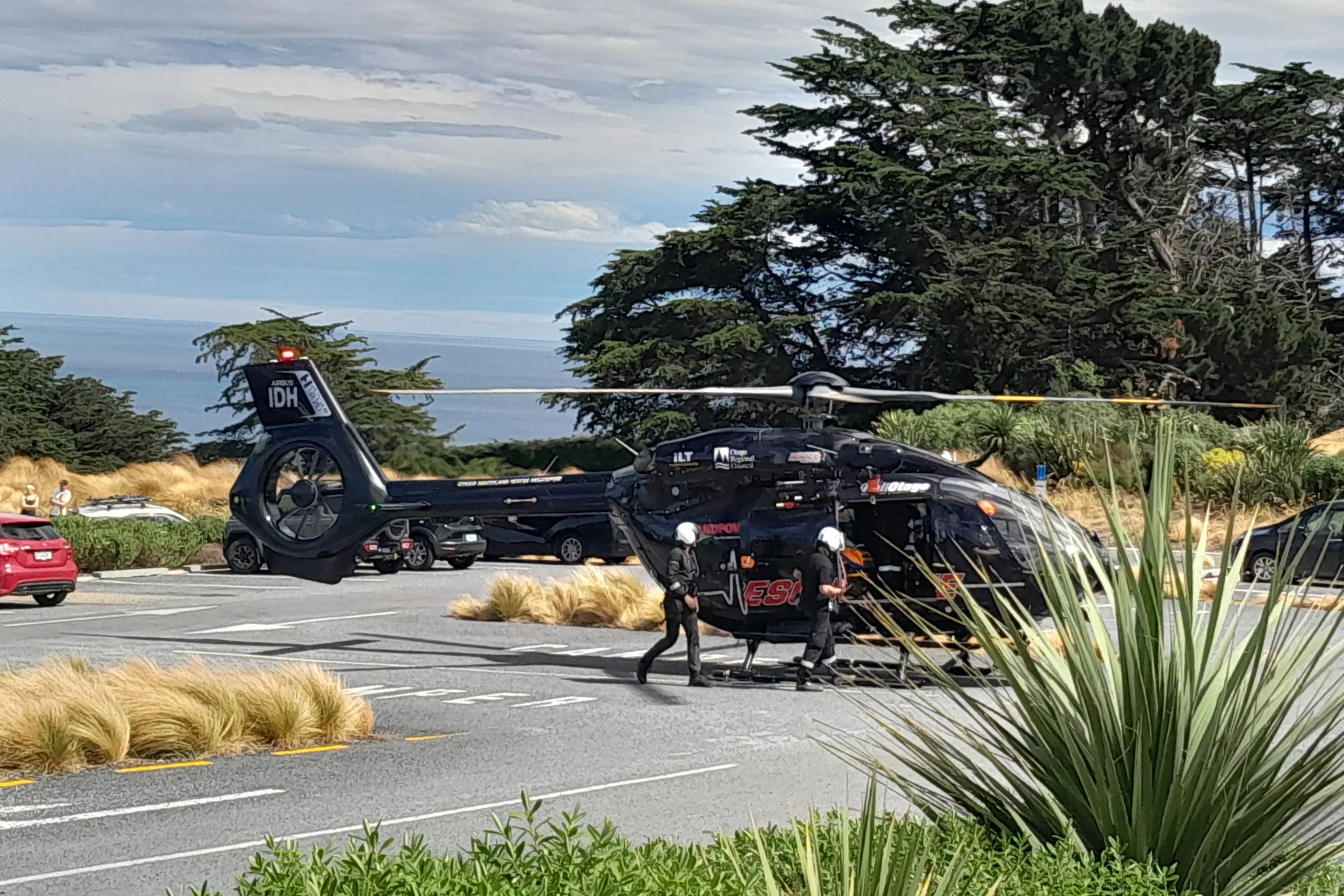 One flown from Dunedin beach with serious injuries