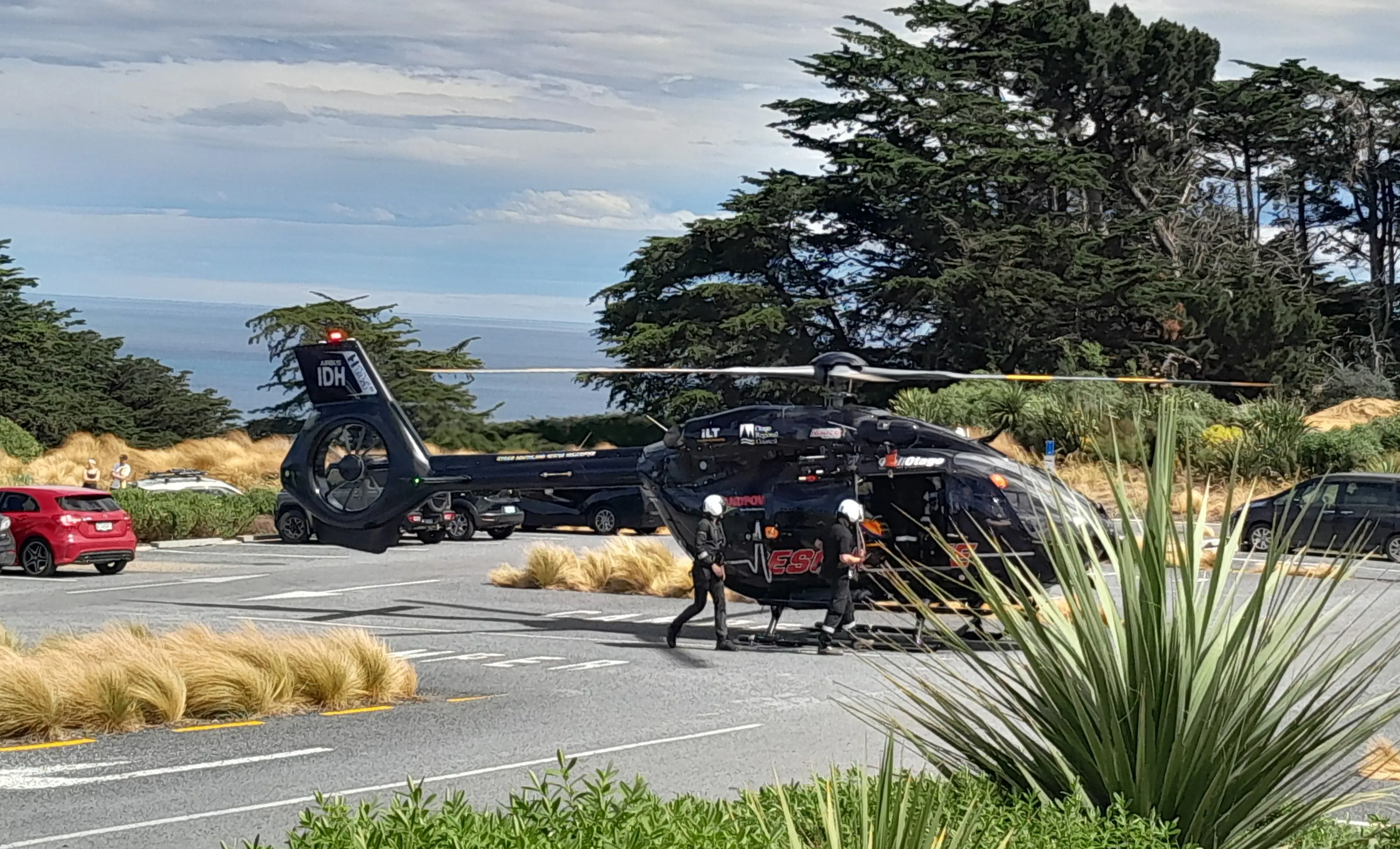 One flown from Dunedin beach with serious injuries