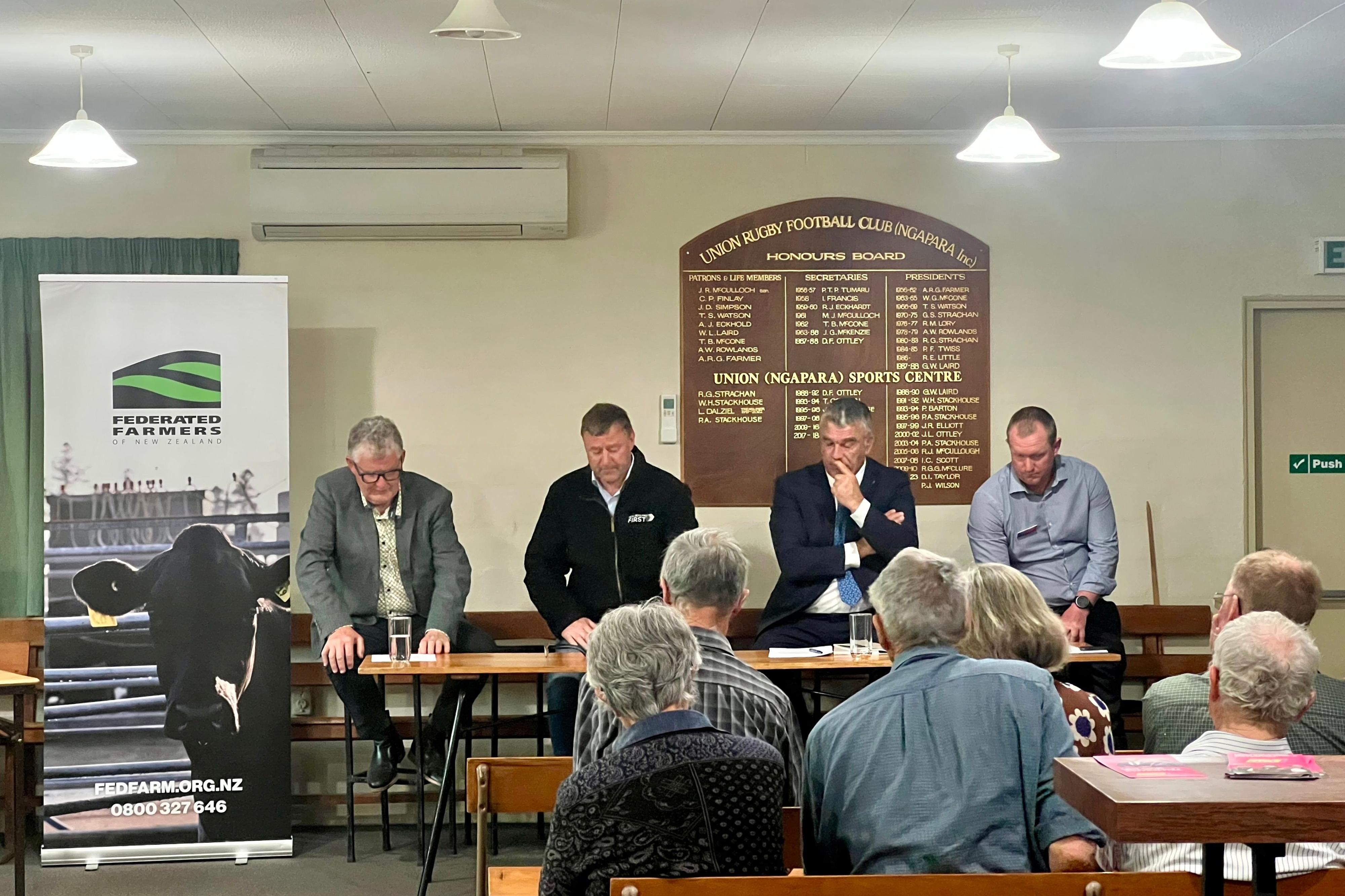 Waitaki candidates hear rural concerns ahead of election