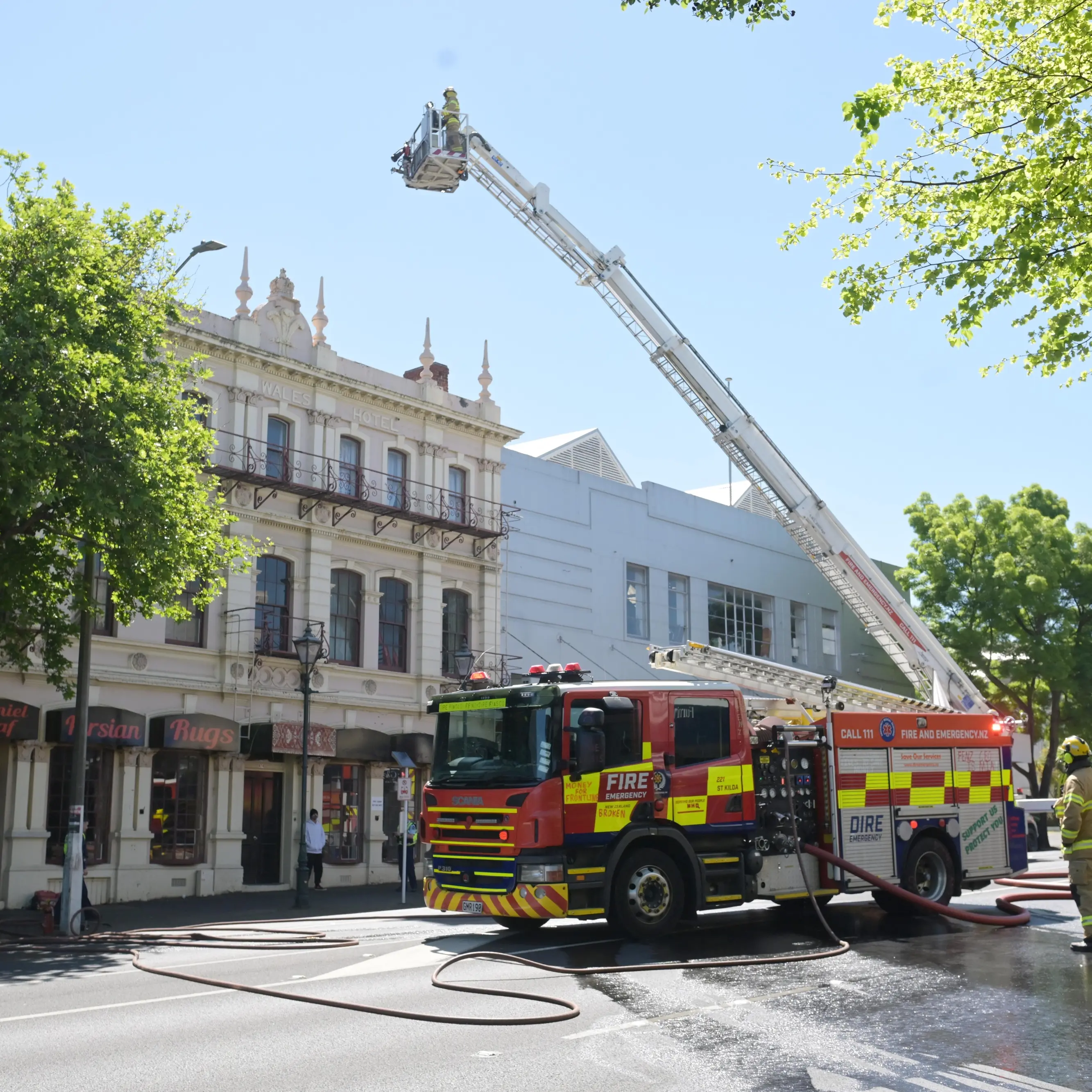Vape to blame for central Dunedin fire that caused serious injuries