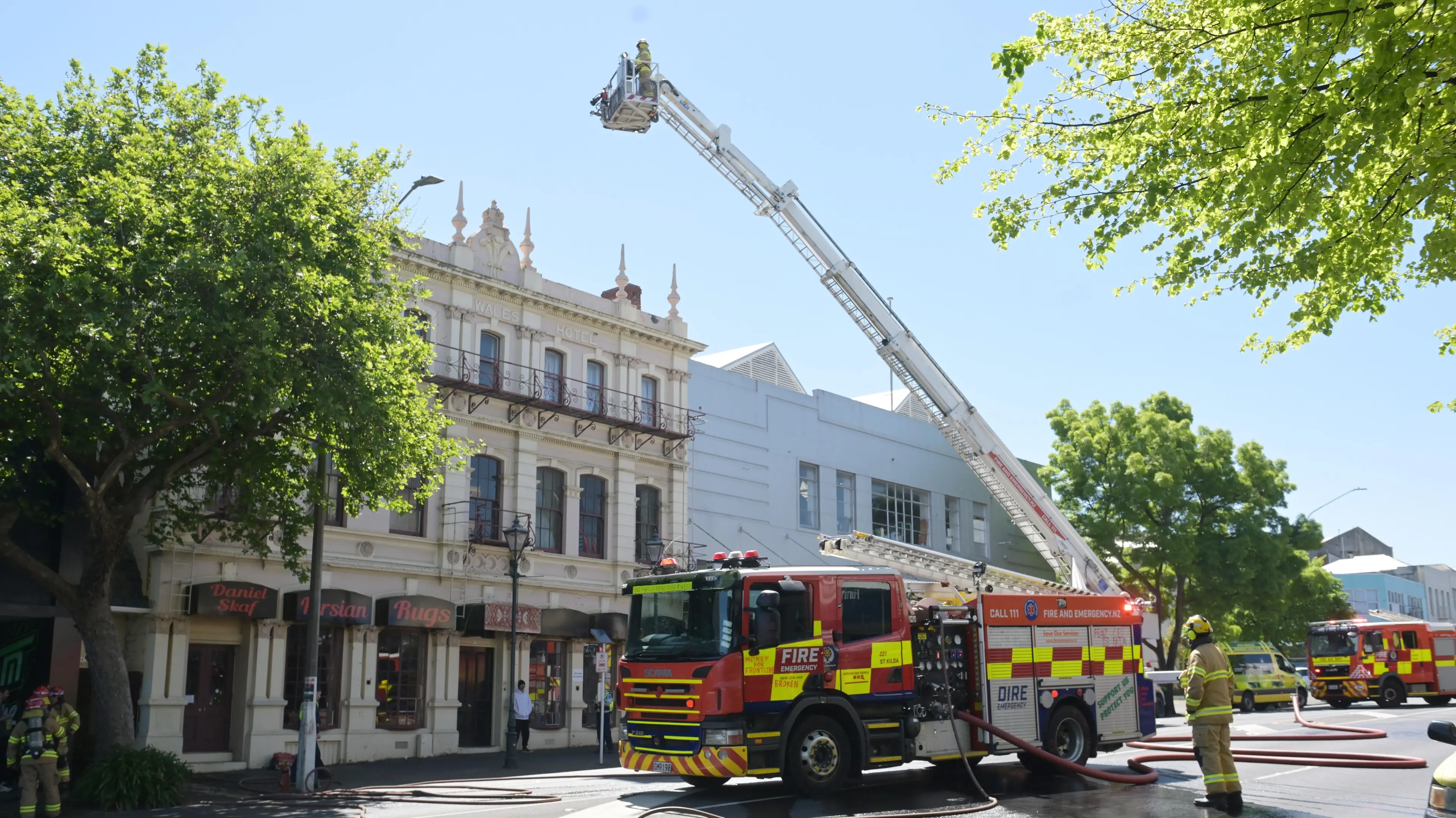 Vape to blame for central Dunedin fire that caused serious injuries