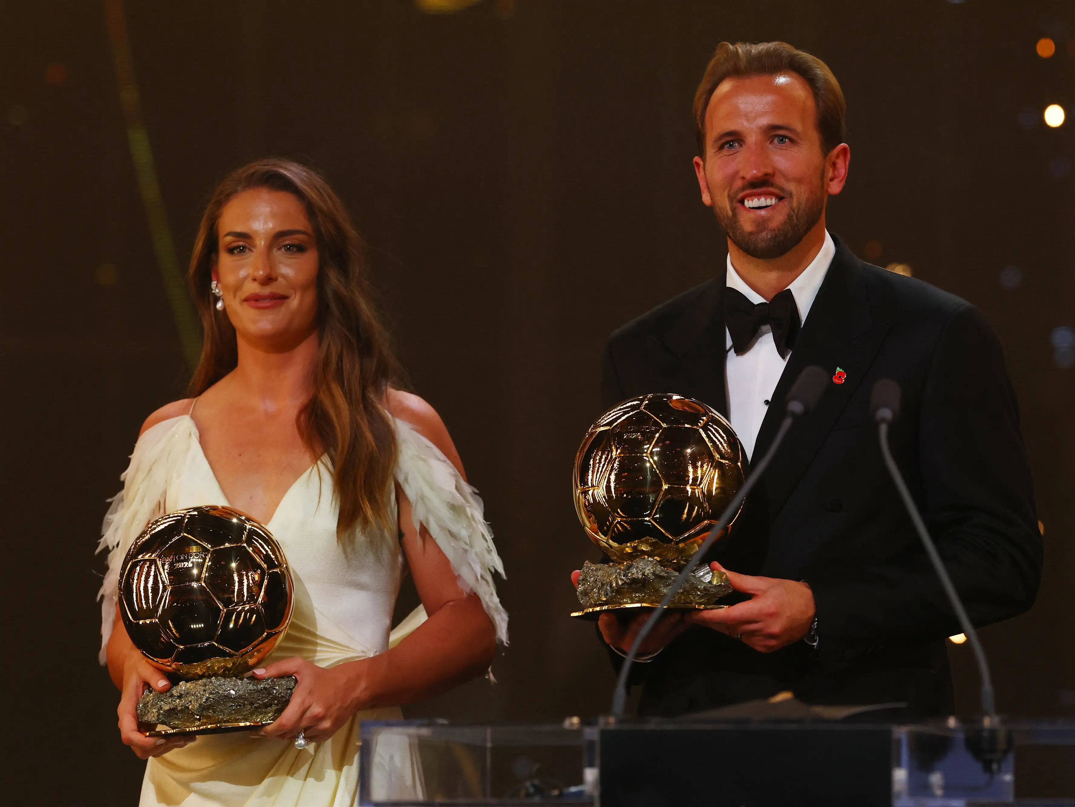 England’s Harry Kane crowned Ballon d'Or winner, Putellas wins women's award