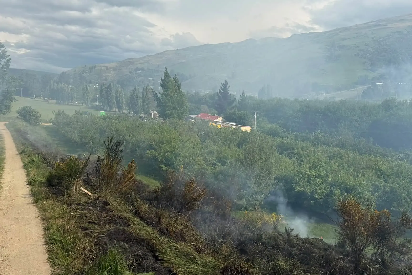 ‘Good progress’ made by crews at scene of Roxburgh fire