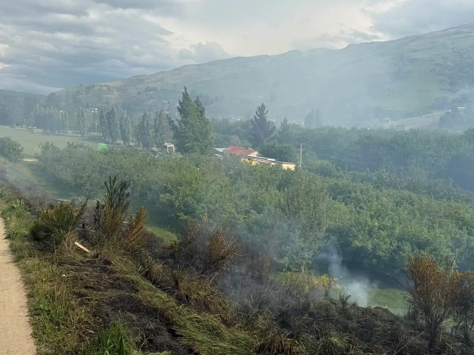 ‘Good progress’ made by crews at scene of Roxburgh fire