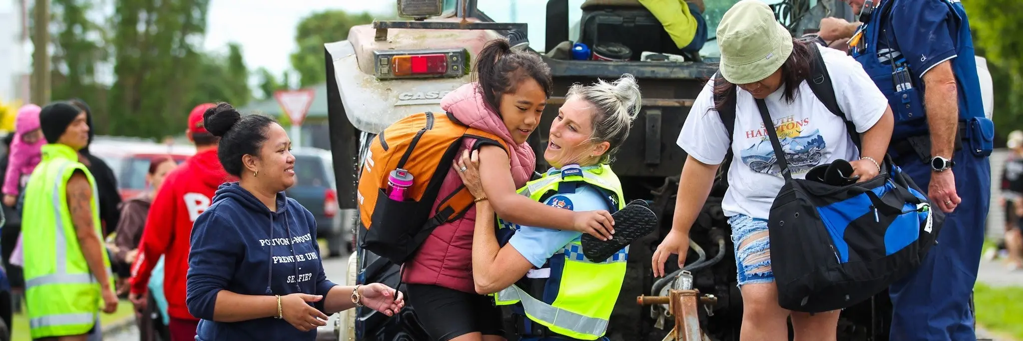 Evacuations in Hawke\\'s Bay as a result of Cyclone Gabrielle, in February 2023. Photo: Hawke\\'s Bay Today