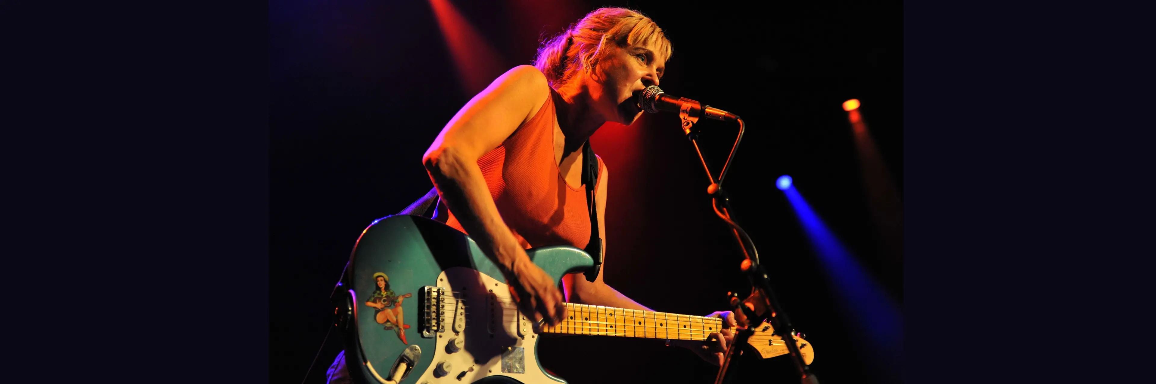 Kristin Hersh, of Throwing Muses, performs at Shepherd\\'s Bush Empire, London in 2011. Photo: Getty Images
