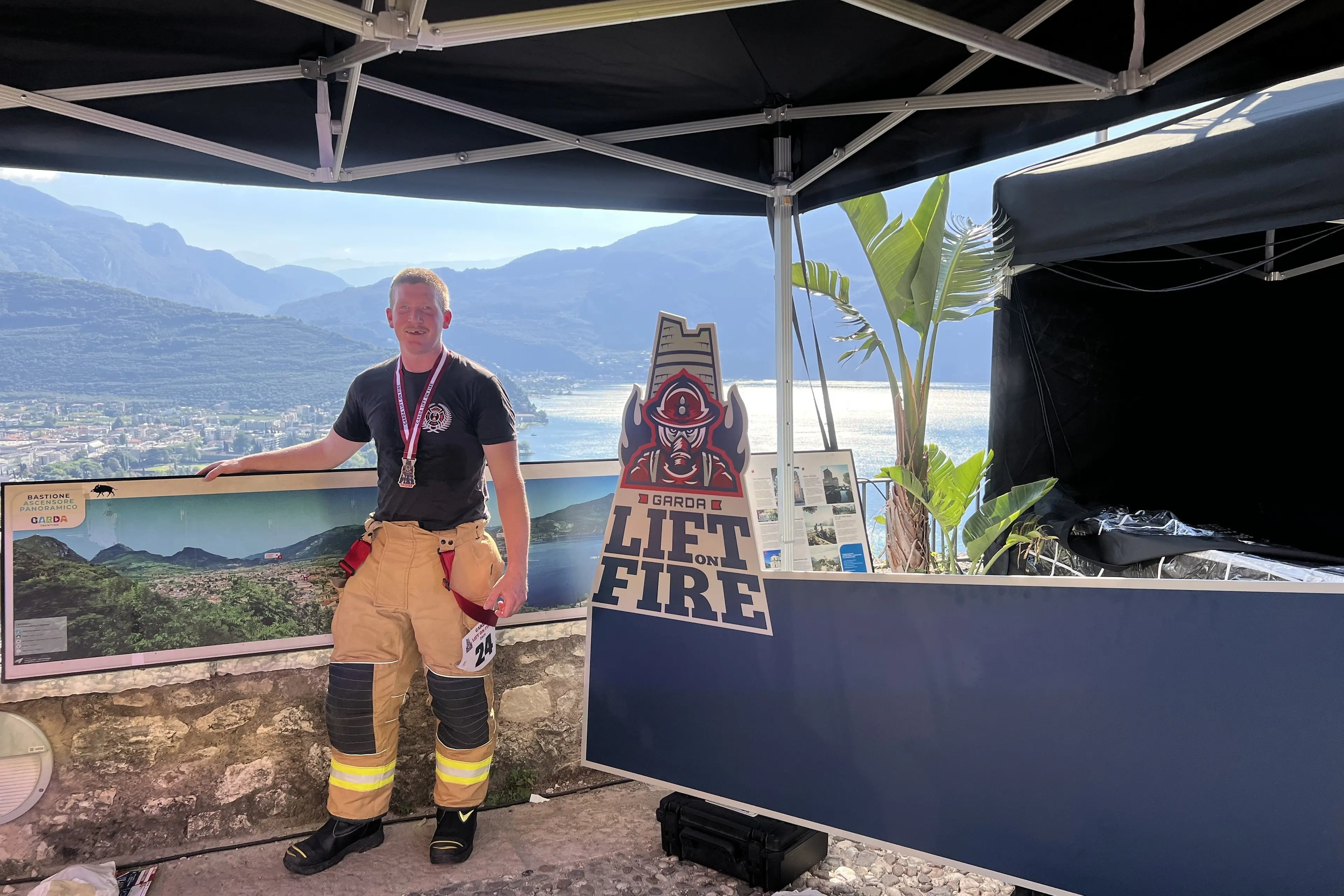 Firefighter takes on endurance race a year on from near-death experience