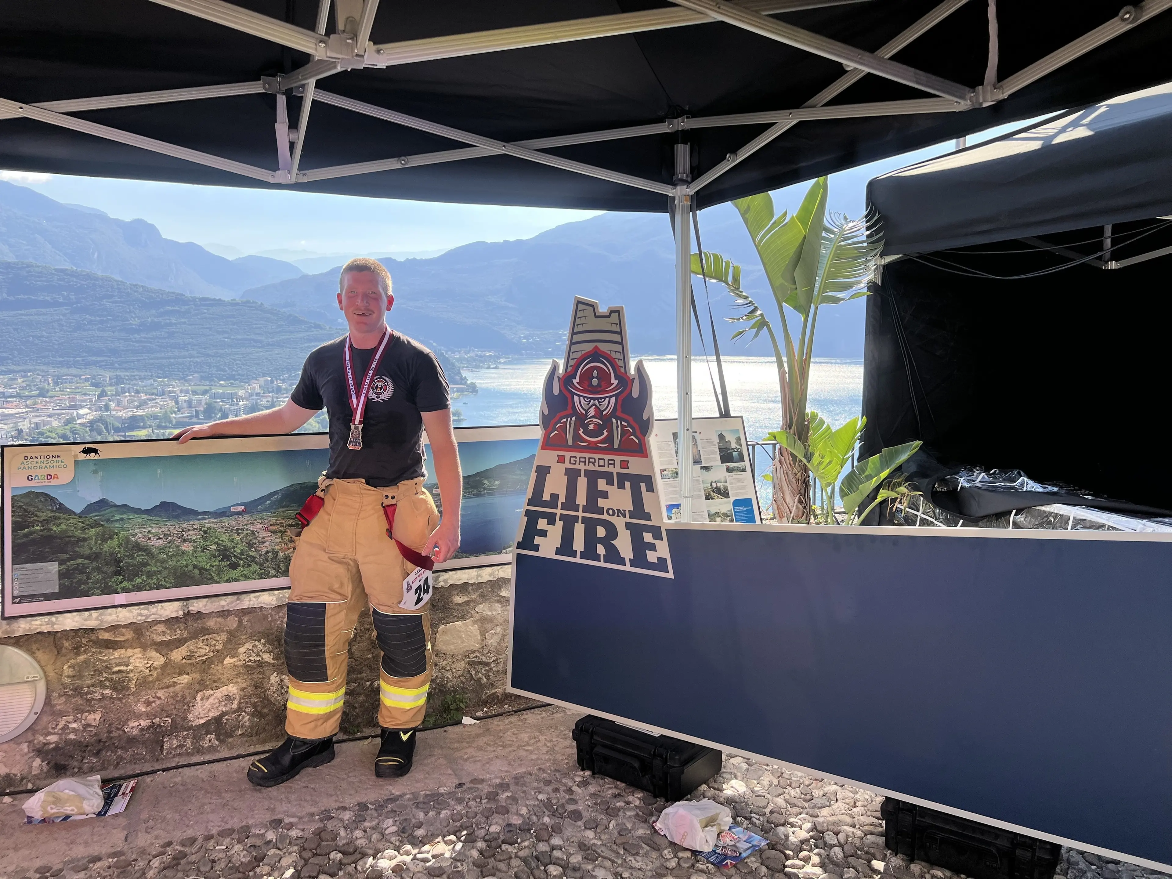 Firefighter takes on endurance race a year on from near-death experience