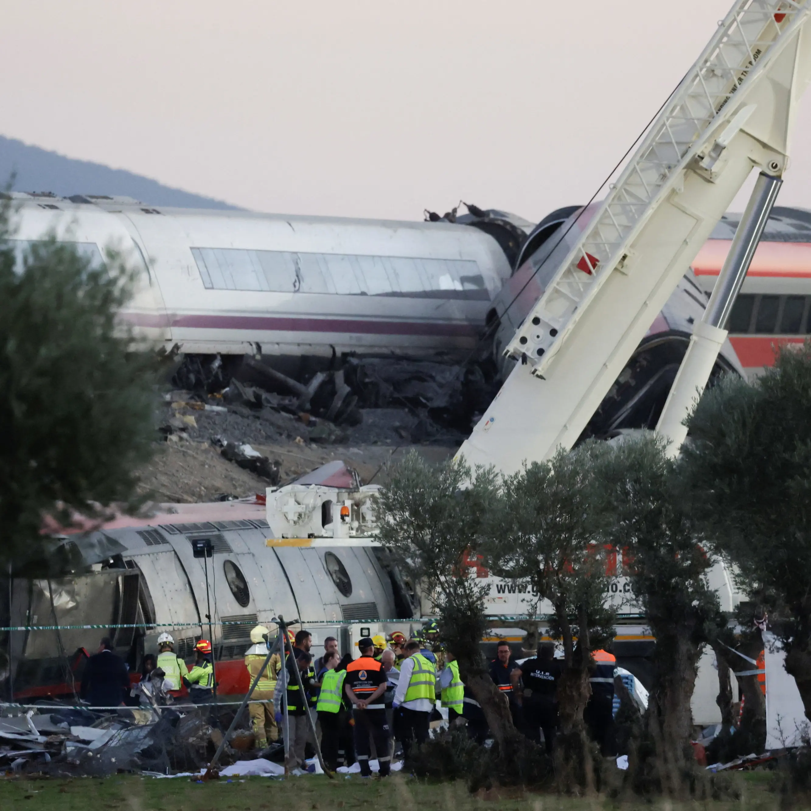 Dozens dead in another horror train crash in Spain