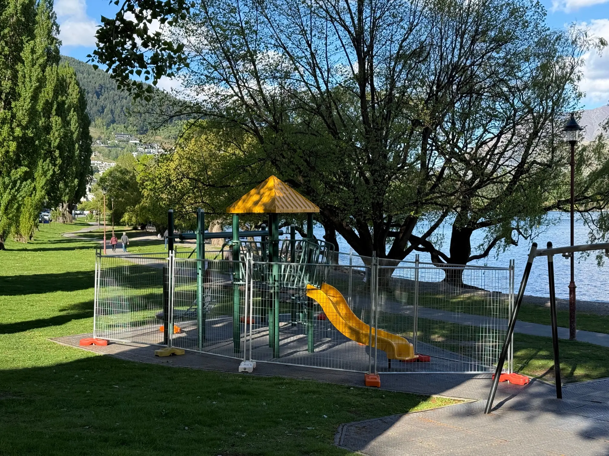 Should St Omer playground be permanently closed?