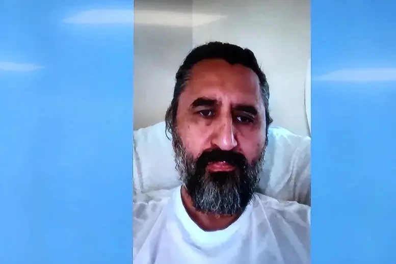 Cliff Curtis appeared in the Auckland District Court via an audio-visual link. Photo: RNZ