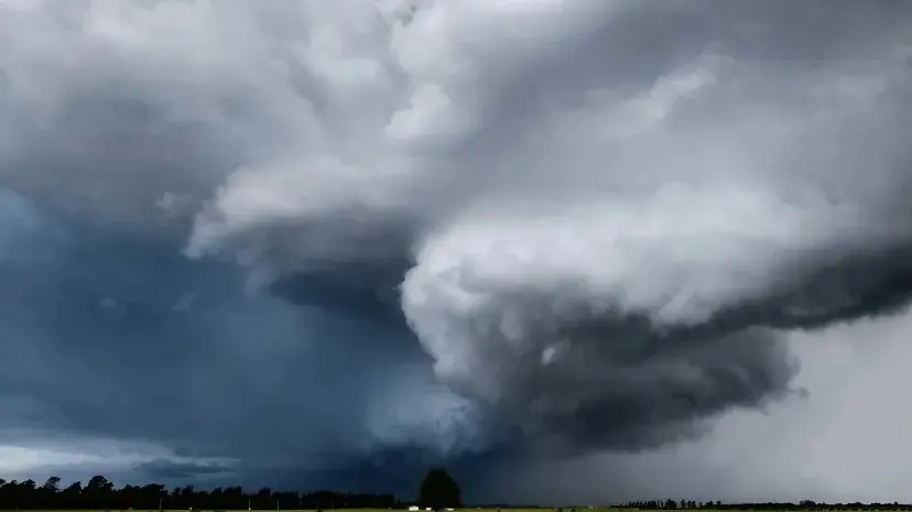 'That's a f****** tornado': Canterbury farmer sees twister from tractor