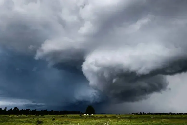 'That's a f****** tornado': Canterbury farmer sees twister from tractor