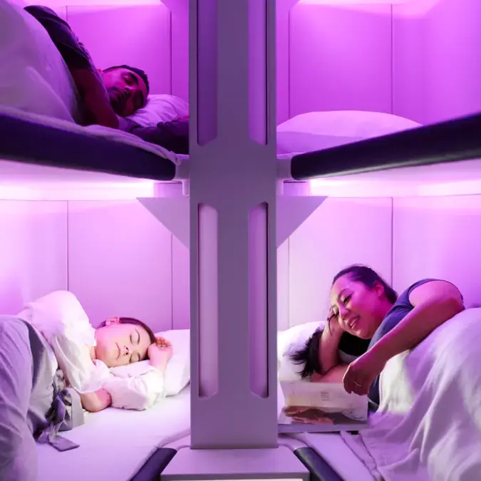 Dreamliner here, but no nap beds