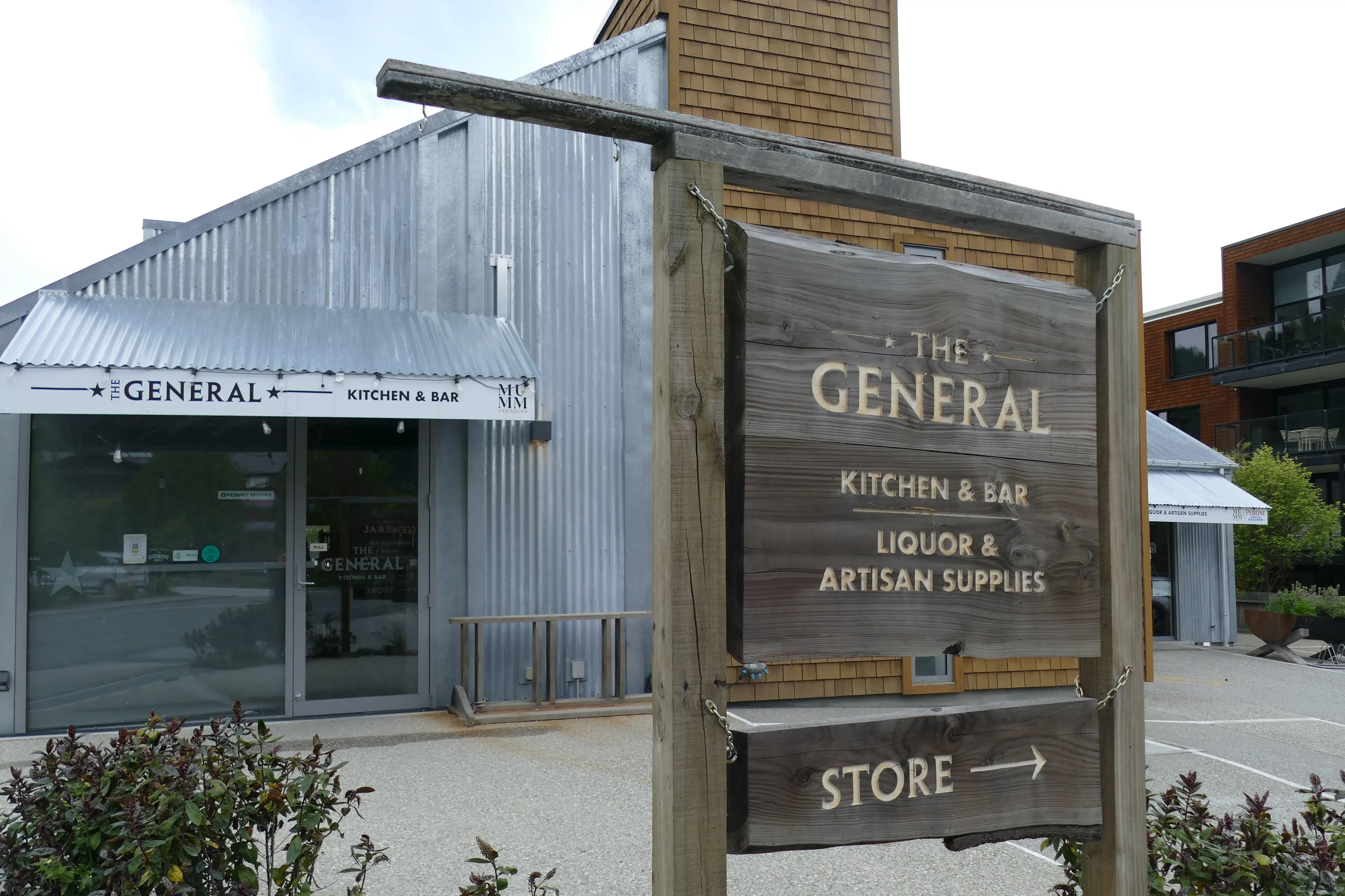 The General Kitchen & Bar and The General Store, in Arthurs Pt, Queenstown. Photo: Tracey Roxburgh
