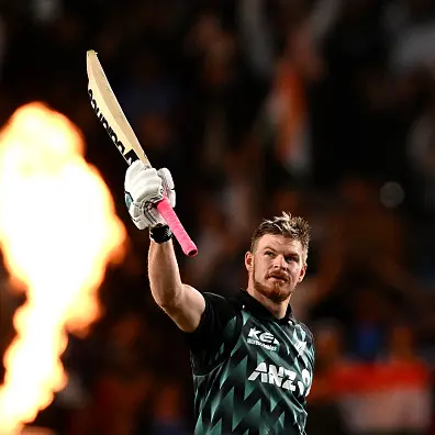 Black Caps smash record total to finally topple India