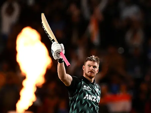 Black Caps smash record total to finally topple India