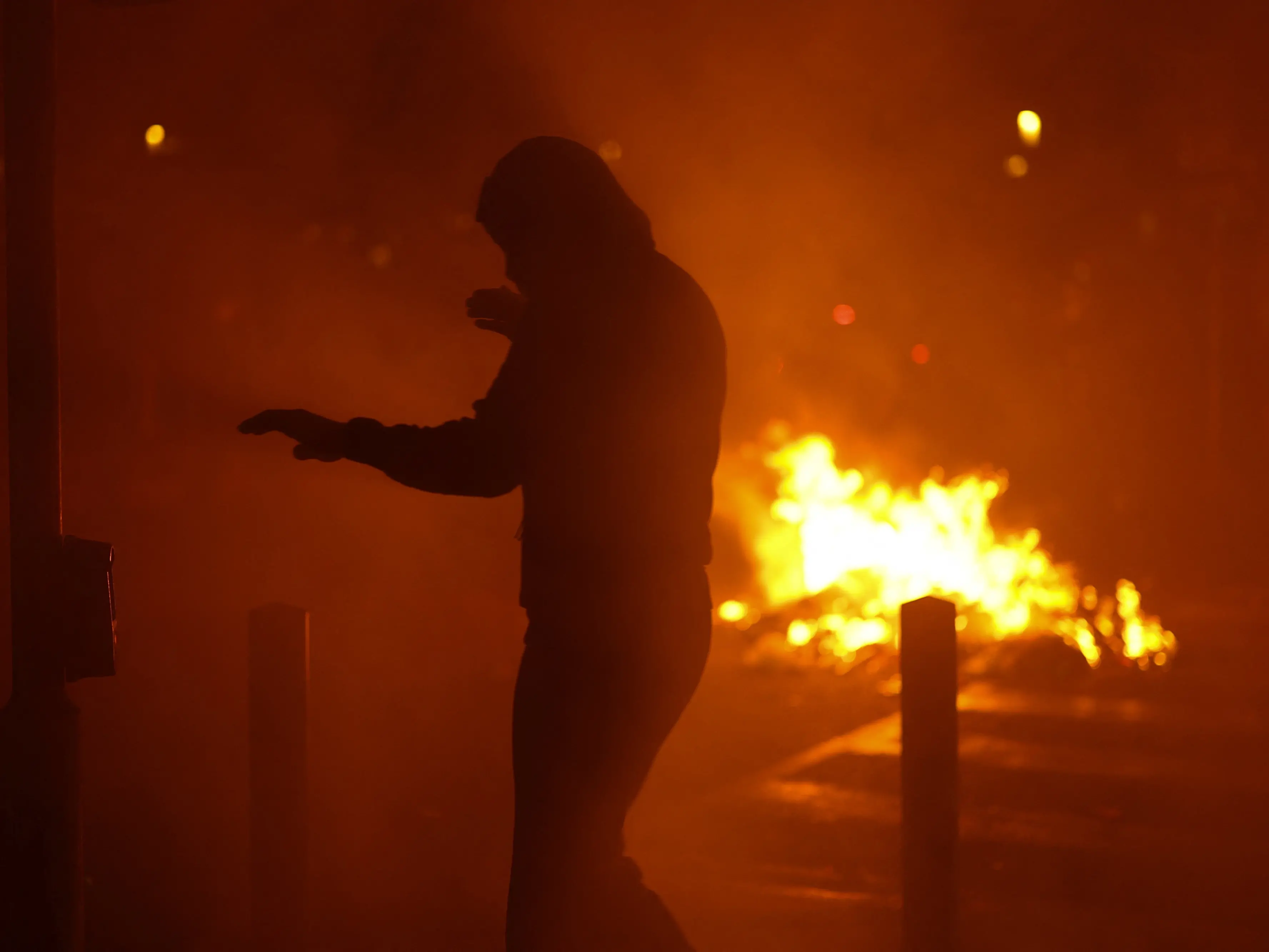 Clashes in France as tensions erupt after peaceful marches